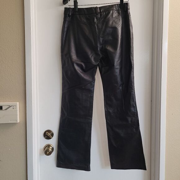 Express genuine leather black pants - Picture 6 of 7